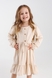 Платье однотонное для девочки Atabey 10364.0 110 см Бежевый (2000990419514D) Фото 2 из 15