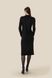 Сукня-светр однотонна жіноча LAWA WTC02347 2XL Чорний (2000990235206D)(LW) Фото 4 з 8