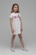 Платье с принтом для девочки Baby Show 23-3092 110 см Молочный (2000989449003S) Фото 6 из 13