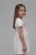 Платье с принтом для девочки Baby Show 23-3092 110 см Молочный (2000989449003S) Фото 3 из 13