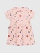 Сукня з візерунком для дівчинки Baby Show 16492 68 см Рожевий (2000990553942S) Фото 1 з 5