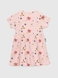 Сукня з візерунком для дівчинки Baby Show 16492 68 см Рожевий (2000990553942S) Фото 4 з 5