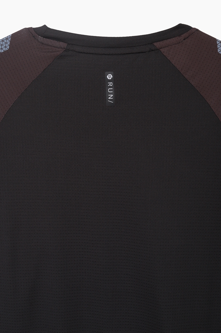 Фото Фитнес футболка однотонная мужская Speed Life XF-1512 2XL Черный (2000989516699A)