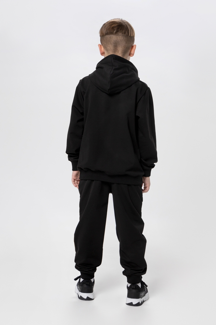 Фото Костюм для хлопчика (худі+штани) Ecrin 2503 116 см Чорний (2000990222510D)