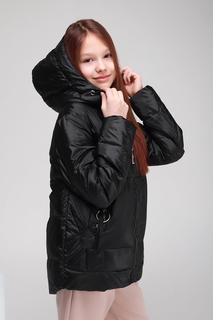 Фото Куртка для девочки 2192.ЧЕРН 146 см Черный (2000903858713D)