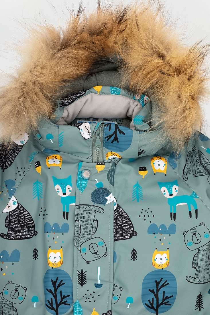 Фото Куртка зимова для хлопчика Snowgenius H33-040 116 см Оливковий (2000989628446W)