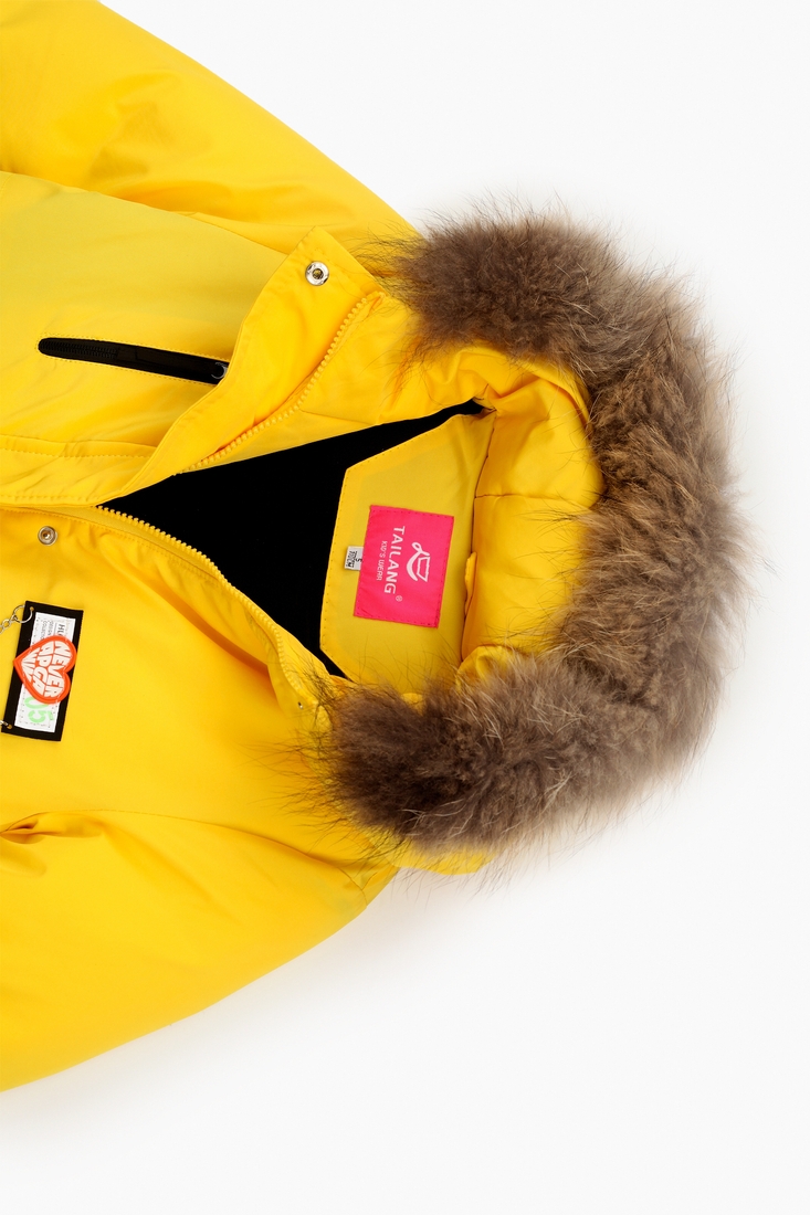 Фото Куртка зимняя HL12 134 см Желтый (2000989037514W)