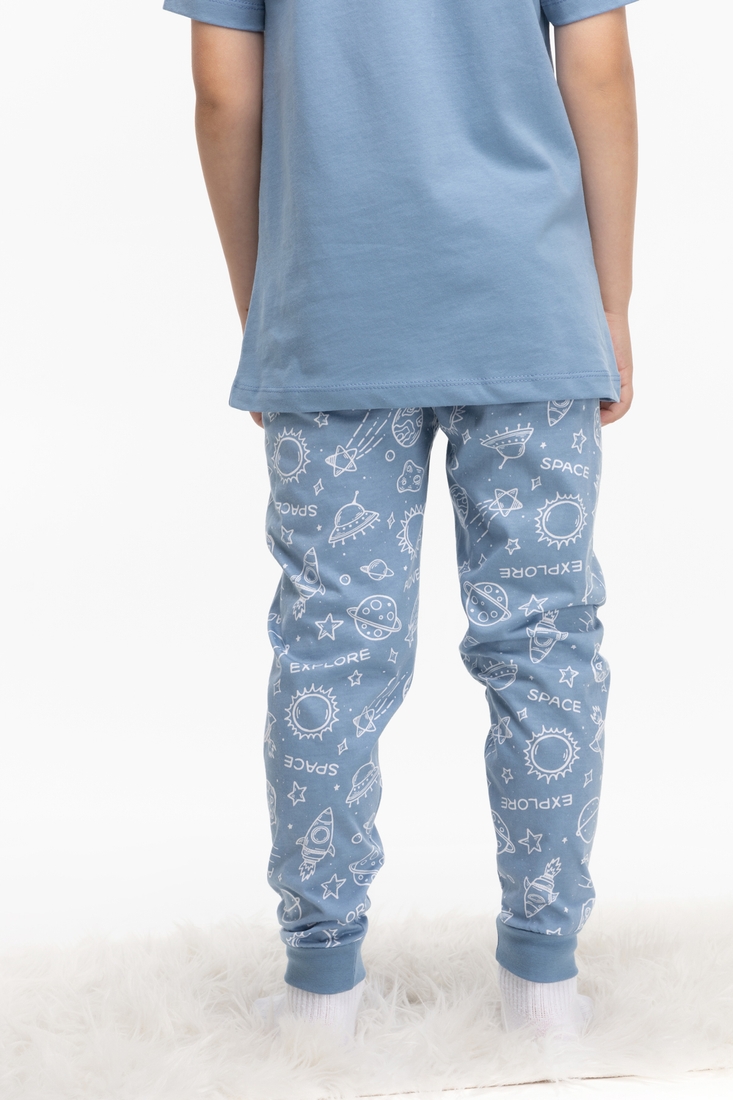Фото Піжамні штани для хлопчика Kilic DH-21 8-9 років Синій (2000989739890S)