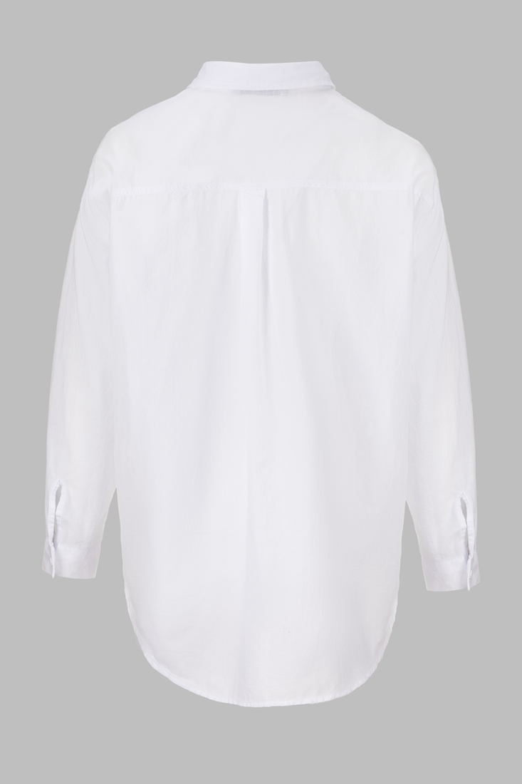Фото Рубашка однотонная женская AYN 1963 L Белый (2000990421586S)