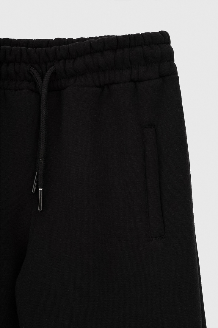 Фото Спортивні штани з принтом для хлопчика Atescan 1104 152 см Чорний (2000990130952W)