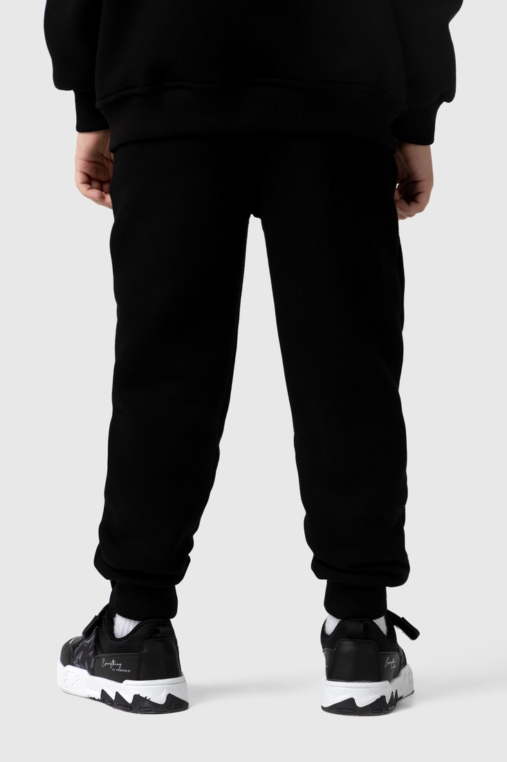 Фото Спортивний костюм для хлопчика (світшот, штани) Ecrin 2027 116 см Чорний (2000990230782W)