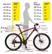 Спортивний велосипед BAIDONG MCHZSXM-1 26" Чорно-жовтий (2000989528845) Фото 10 з 10