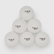 Набір тенісних кульок MS2202 6 шт. Білий (2000989984573) Фото 1 з 3