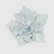 Новорічна прикраса "Квітка мала" Dashuri 10 см Блакитний (2000990125682)(NY) Фото 2 з 3