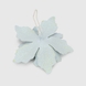 Новорічна прикраса "Квітка мала" Dashuri 10 см Блакитний (2000990125682)(NY) Фото 3 з 3