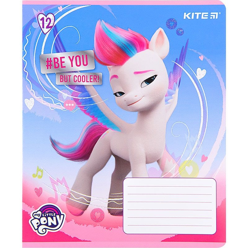 Фото Набір зошитів Kite LP22-232 My Little Pony 12 аркушів 25 шт Клітинка (2000989906780)