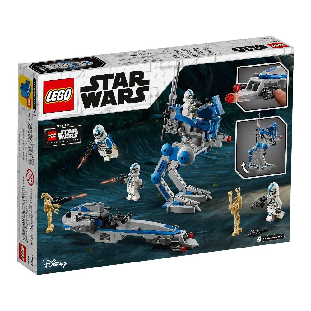 Фото Конструктор LEGO Star Wars Клони-піхотинці з набору 501-ий легіон (75280)