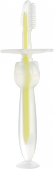 Зубна щітка Baby Team дитяча силіконова з присоскою 7205 BABY TEAM (2000903612889)