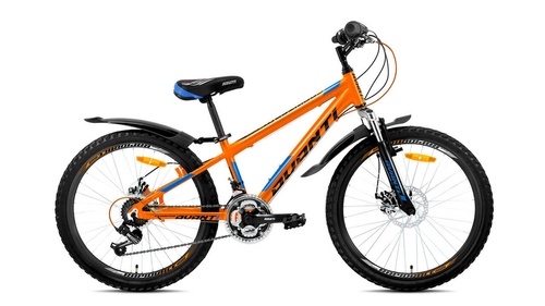 Фото Велосипед SPRINTER DISK 24 оранжевый (2000904429455)