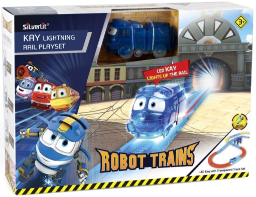 Фото Игровой набор с подсветкой Robot Trains 80187 (2000903130147)