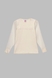 Блуза однотонная для девочки Perix 5017 152 см Молочный (2000990479617D) Фото 8 из 12