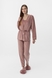 Комплект халат+піжама жіночий Mihra 13402-1 2XL Пудровий (2000990159861A) Фото 1 з 30