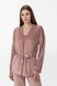 Комплект халат+піжама жіночий Mihra 13402-1 2XL Пудровий (2000990159861A) Фото 5 з 30