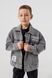 Куртка джинсовая для мальчика 6813 164 см Серый (2000990306982D) Фото 3 из 14