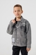 Куртка джинсовая для мальчика 6813 164 см Серый (2000990306982D) Фото 4 из 14