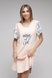 Ночная женская рубашка PinkSecret 4326 5XL Персиковый (2000989411628A) Фото 1 из 10