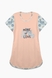 Ночная женская рубашка PinkSecret 4326 3XL Персиковый (2000989411604A) Фото 7 из 10