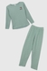 Піжама жіноча Cotton more 51035 XL Зелений (2000990113825A) Фото 9 з 19