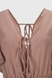 Сукня однотонна жіноча TL2302725 2XL Пудровий (2000990334541S) Фото 10 з 12