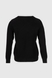 Пуловер однотонний жіночий 8816 L Чорний (2000990337436D) Фото 9 з 11
