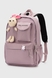 Рюкзак для дівчинки 5518 Темно-пудровий (2000990514530A) Фото 1 з 12