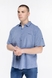 Рубашка мужская однотонная Jean Pier JP7302-B 6XL Синий (2000989651840S) Фото 2 из 9