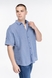 Рубашка мужская однотонная Jean Pier JP7302-B 6XL Синий (2000989651840S) Фото 1 из 9