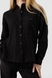 Рубашка однотонная для девочки LocoLoco 9078 158 см Черный (2000990486769S) Фото 2 из 14