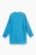 Сорочка однотонна жіноча Crep 90557 S Синій (2000989719847D) Фото 11 з 12