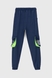 Спортивні штани для хлопчика манжет з принтом Hees 2035 140 см Петроль (2000990162274W) Фото 11 з 13