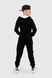 Спортивный костюм (кофта, штаны) для мальчика YESMINA 4042 164 см Черный (2000989929697D) Фото 2 из 21