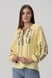 Вишиванка сорочка з принтом жіноча Park karon 23150 40 Жовтий (2000990154262A) Фото 1 з 11