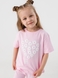 Костюм футболка+капрі для дівчинки Atabey 10504.0 110 см Рожевий (2000990478146S) Фото 4 з 15