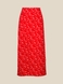 Спідниця з візерунком жіноча LAWA WTC02303 3XL Червоно-білий (2000990574138S)(LW) Фото 6 з 10