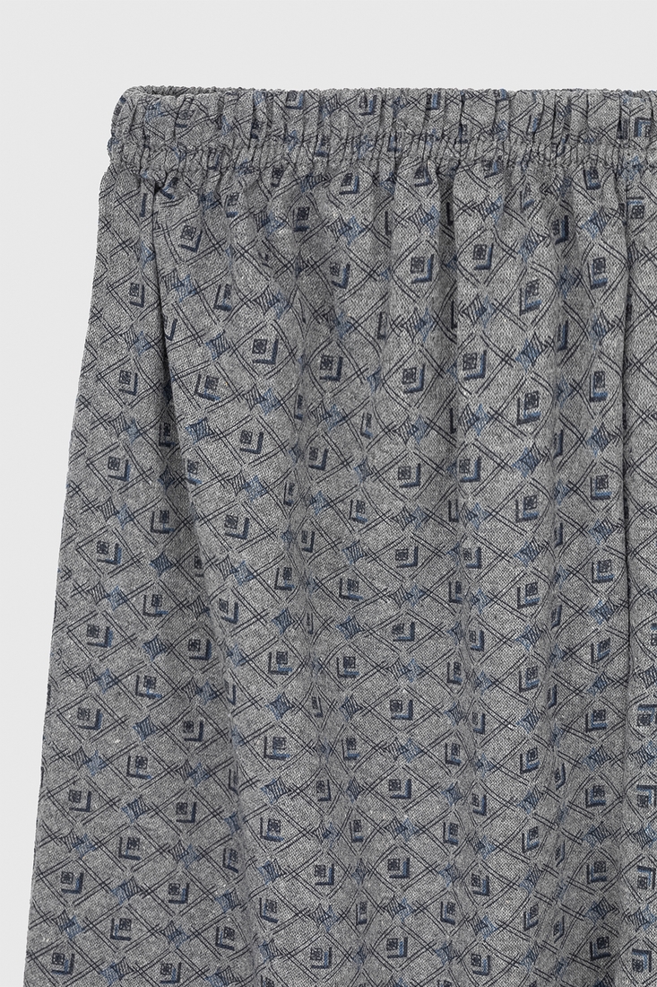 Фото Пижамные брюки мужские KESIMOGLU Ромб/серый L Серый (2000990246035А)