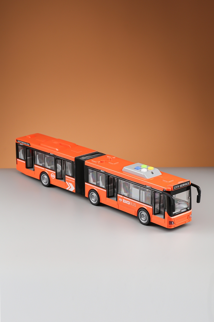 Фото Игрушка автобус Автопром 7950AB Оранжевый (2000989483212)