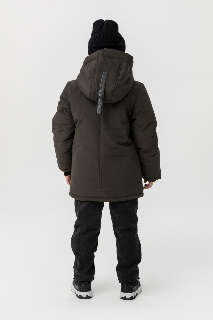Фото Куртка зимова для хлопчика ОШЕН Jasper 146 см Хакі (2000989553175W)