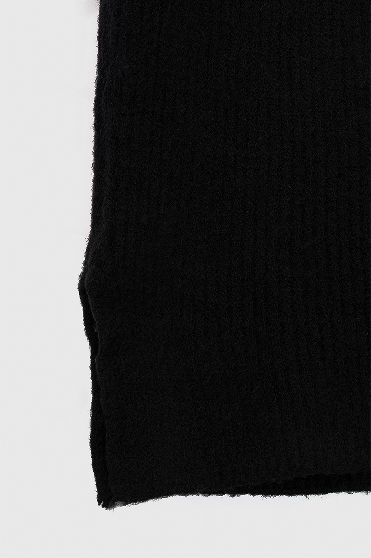 Фото Платье однотонное женское W23-47 M Черный (2000989941088W)