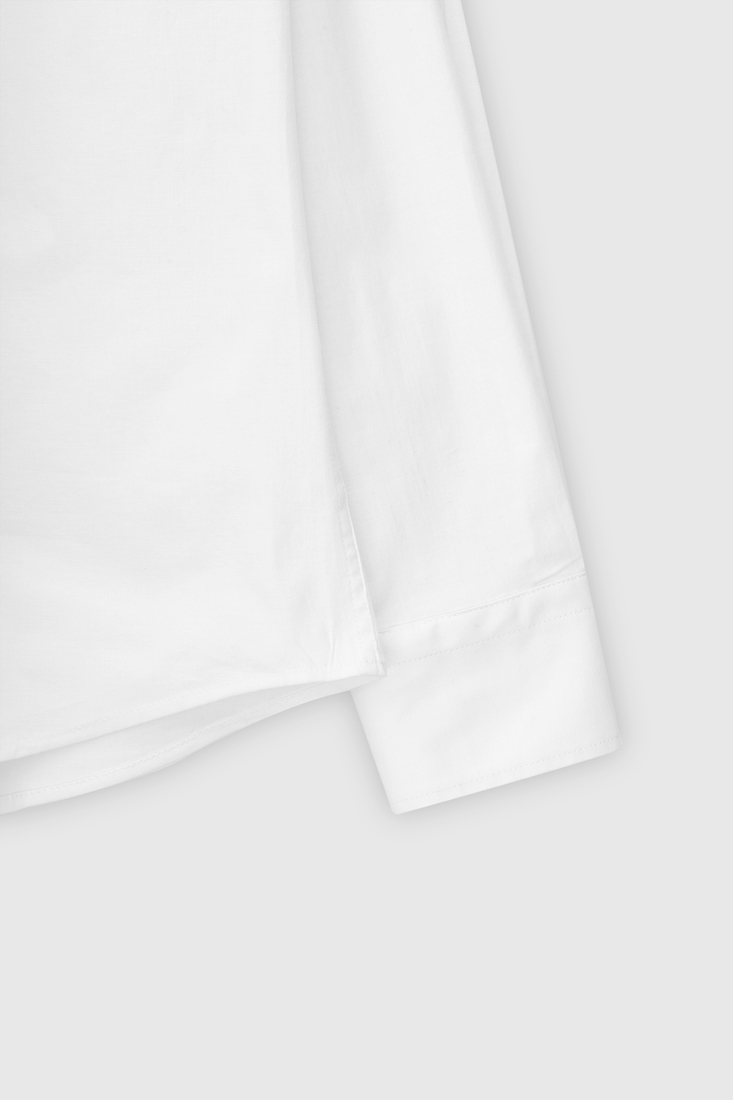 Фото Рубашка однотонная мужская Redpolo 3848 2XL Белый (2000990180155D)