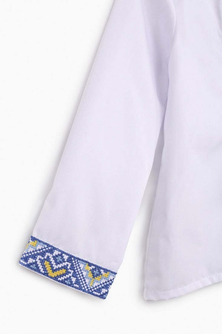 Фото Рубашки вышивка КОЗАЧЕК МАЙКЛ 152 см Синий (2000990447562D)